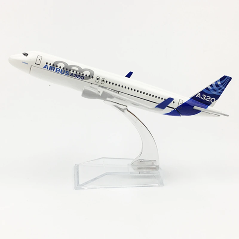 A320 NEO 1/400 масштаб самолетов 16 см цинковый сплав металлическая модель самолета Airbus A320 NEO пассажирский самолет модель отлитая модель самолета коллекции детей дети подарок игрушки сцена украшение спор - Цвет: A320 NEO