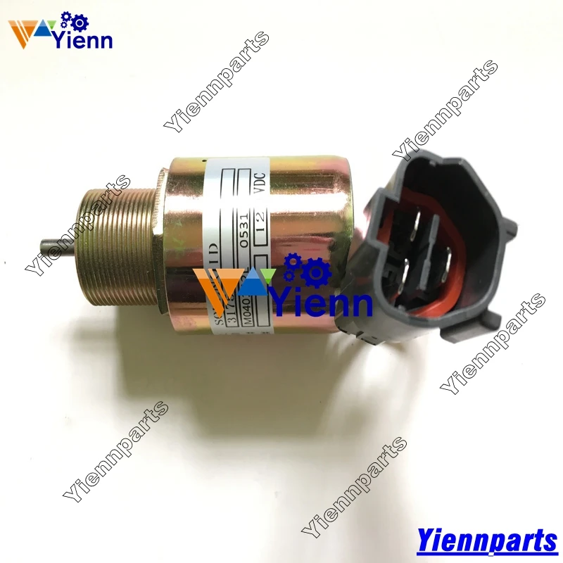 Для Mitsubishi L3E L3C S3L S3L2 S4L S4L2 стопорный соленоид 30A87 20402 00040 для peljobs EB350 EB406 мини