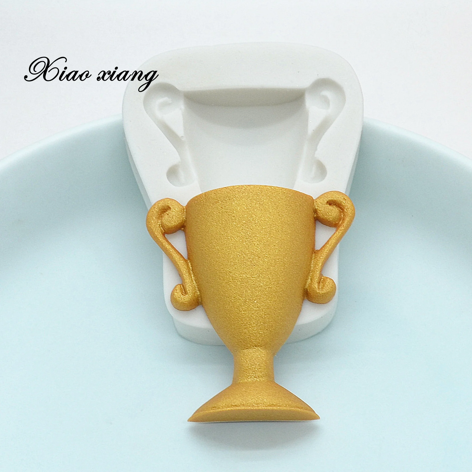 

Чемпионат трофей помадки силиконовые формы свадебный торт инструменты для украшения шоколада формы для выпечки смолы формы