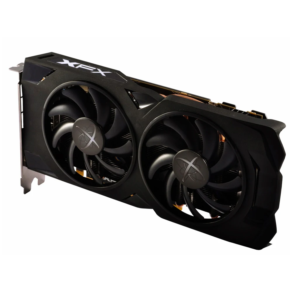 XFX AMD Radeon RX 480 4GB Video Cards GPU RX480 DDR5 Graphics Card Desktop Gaming PC Gamer Used | Компьютеры и офис