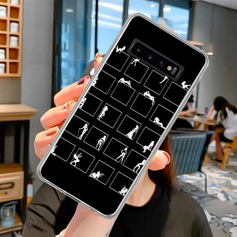 

Pac-Man Lovely Phone Case Transparent Phone Case For Samsung S10 Plus S10 E(lite) S6 S7 Edge S8 S9 Plus Brand