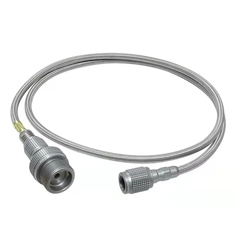 Туристическая горелка из нержавеющей стали газовый удлинитель с резьбой