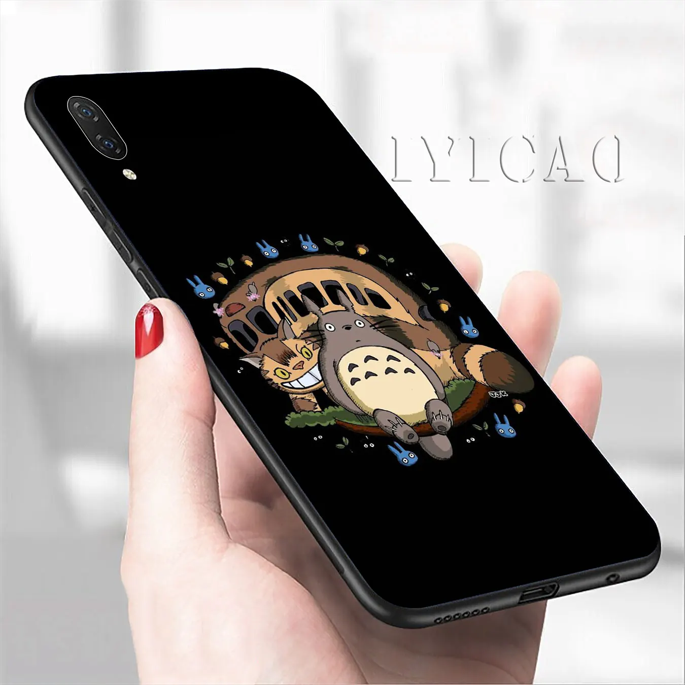 Мягкий чехол для телефона Cat My Neighbor Totoro Miyazaki Hayao Xiaomi Mi 10 9 9T A3 Pro CC9 CC9E 8 SE A2 Lite A1 6 pocophone