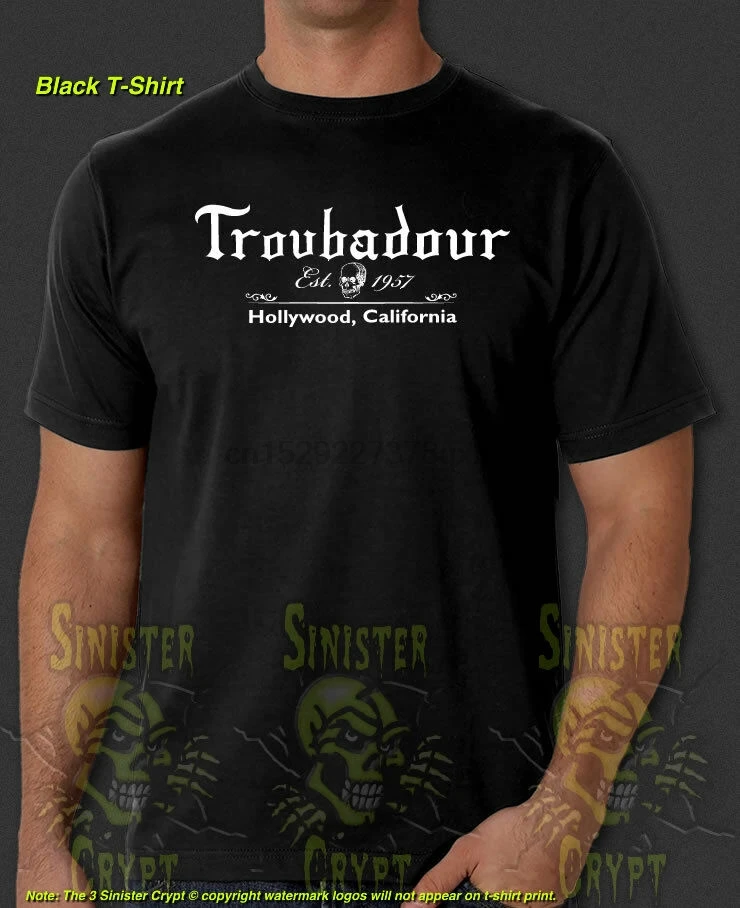 Новая футболка Голливуд Калифорния ночной клуб рок музыка|Мужские футболки| |