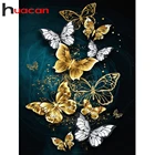 Huacan 5д алмазная мазайка животные алмазная вышивка полная выкладка распродажа бабочка картина стразами декор для дома