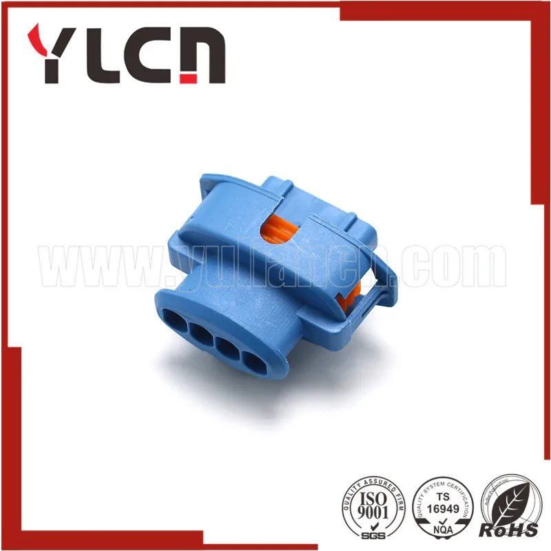 Фото Синий 1 комплект, новый бренд, 4 контакта/способ, водонепроницаемая герметичная электрическая вилка для мужчин №2