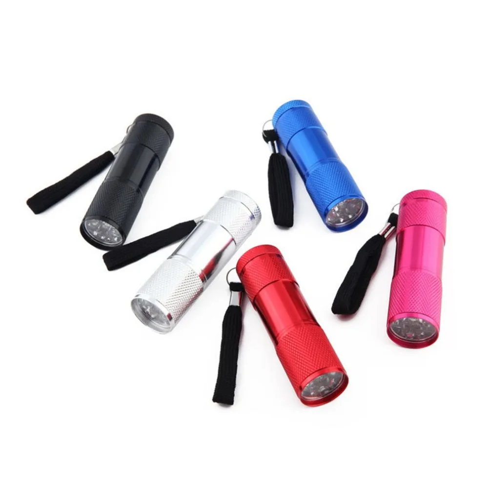 Алюминиевый контроль денег УФ светодиодный Ультрафиолетовый фонарь светильник