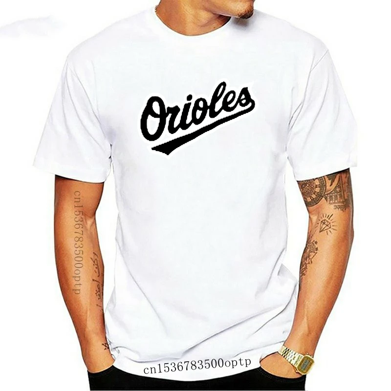 

New Mens T-Shirt with Orioles on front