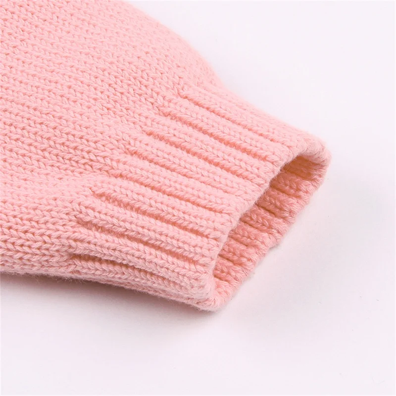 

Baby Girls Boys Fashion Long Sleeve Knitted Jumpsuits Toddlers Solid Color Oblique Breasted Triangle Romper Infants Bodysuits