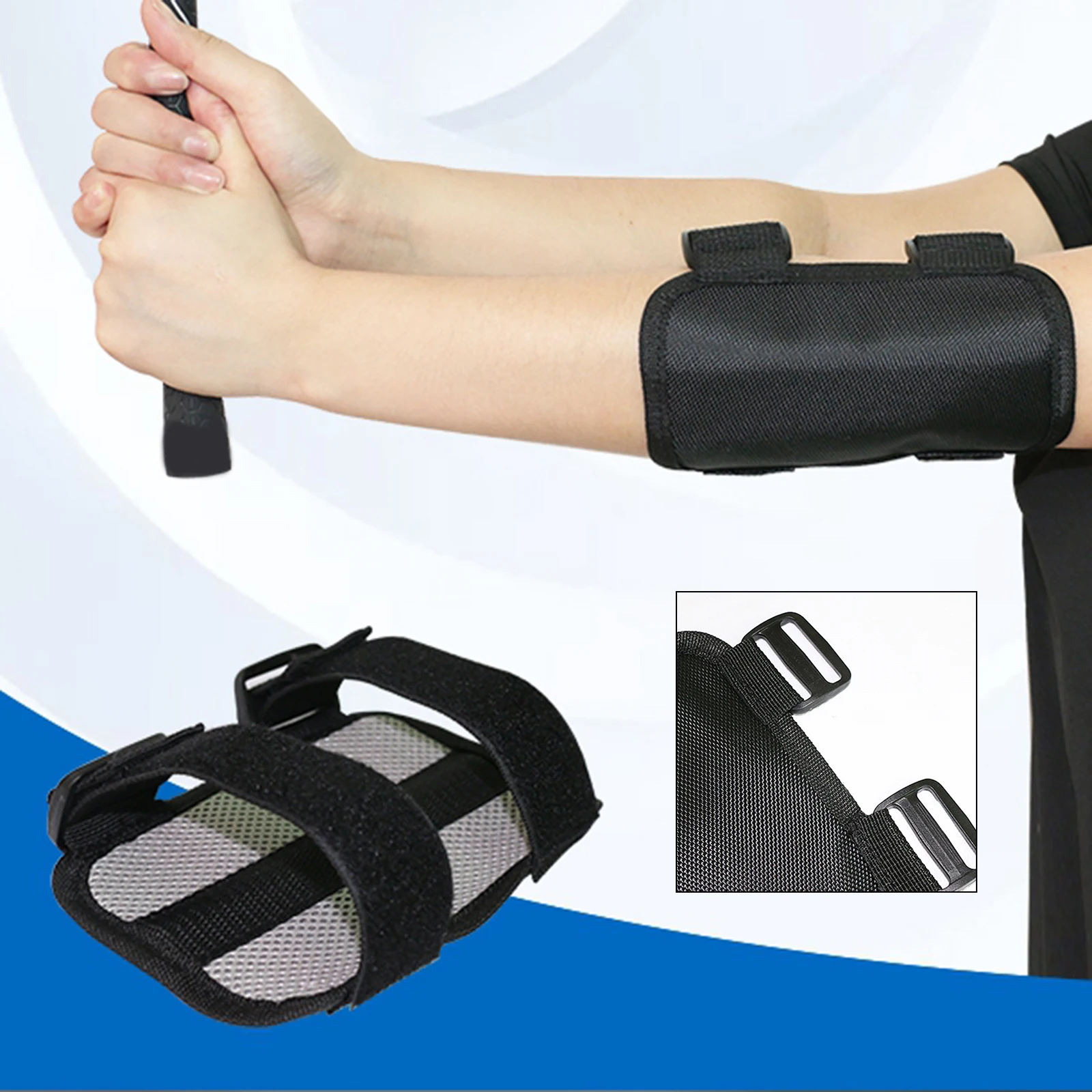 

Golf Swing Training Aid Elbow Support Corrector Posture Correction Wrist Brace Golf Practice Equipment
