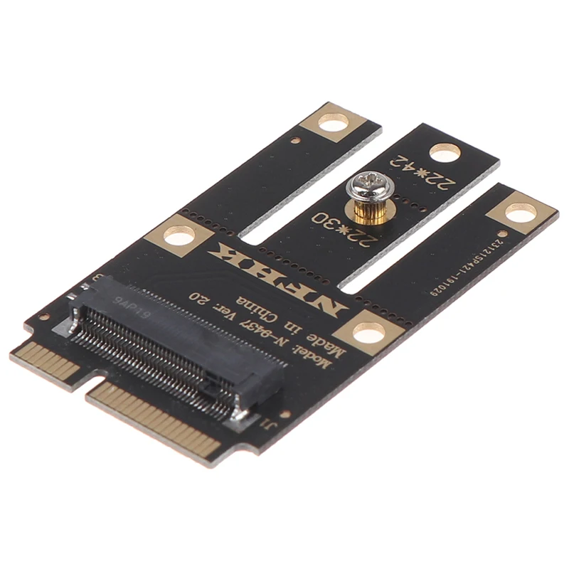 M.2 NGFF Key A + e Mini Pci Express адаптер для беспроводной карты Wi Fi|Компьютерные кабели и