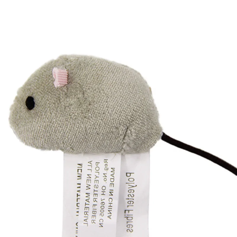 

ZL 3pc Cat False Mice Shape Toys Small Animal Shape Plush Toy Pet Biting Scratching Playing Supplies