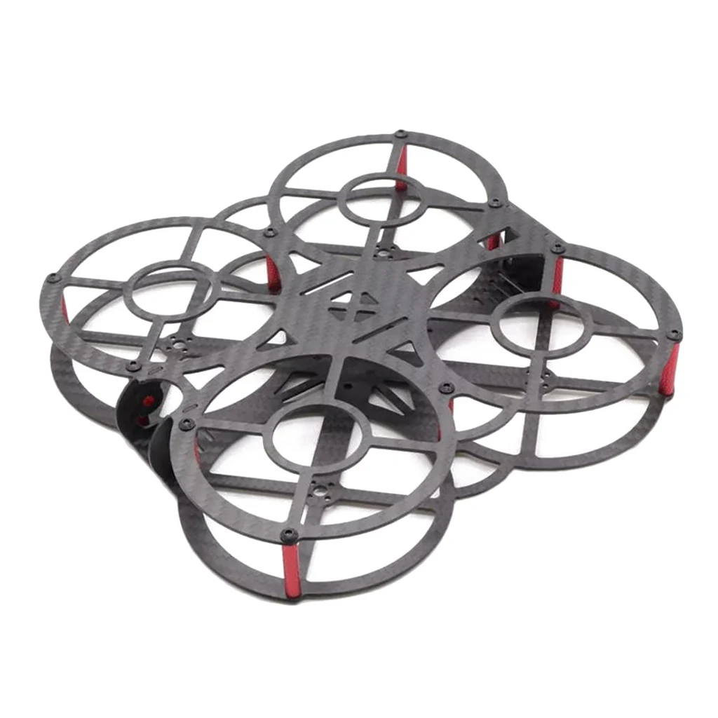 Мини X135 3 дюймов углеродное волокно FPV Дрон Рамка комплект RC DIY аксессуары|Детали и