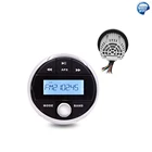 Водонепроницаемая морская стереосистема Bluetooth-радио аудио цифровая медиа звуковая система FM AM Автомобильный MP3-плеер для ATV UTV яхта бассейн мотоцикла