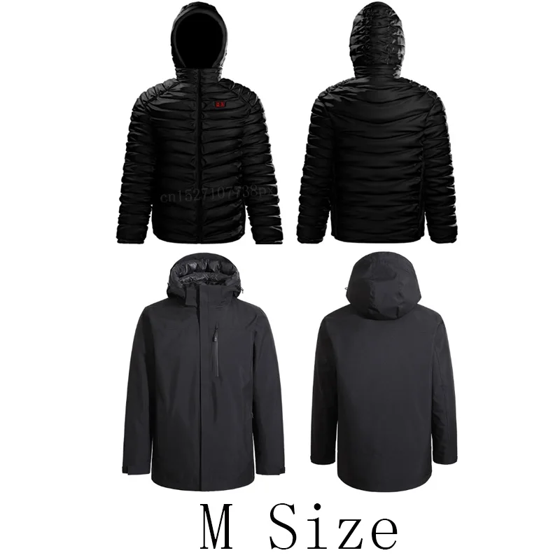 style 5 Умный пуховик Xiaomi Mijia Cottonsmith с мультизональным подогревом три в одном может решить 120 градусов ниже нуля - Цвет: style 5
