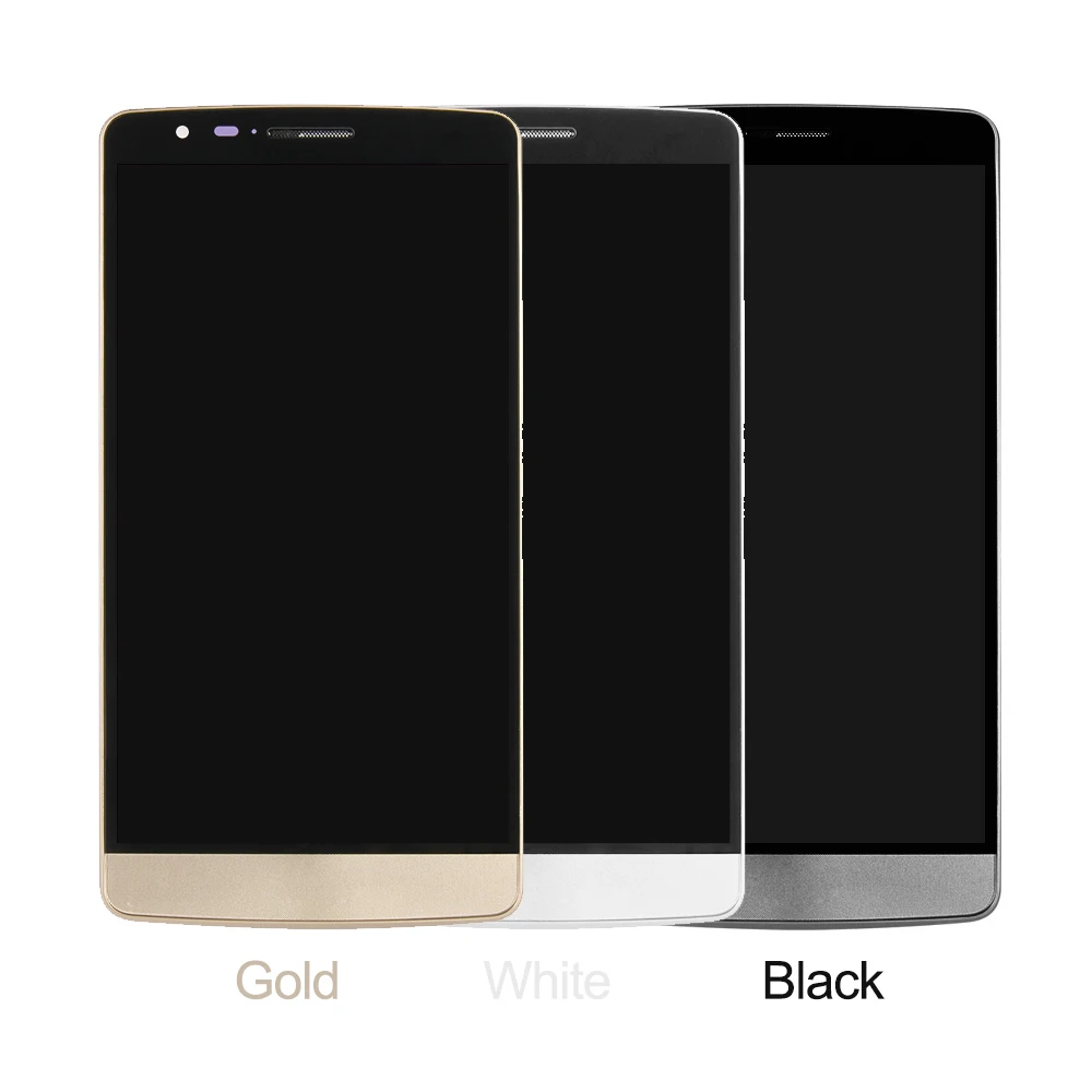 100% протестированный 5 &quotG3 Stylus D690 LCD для LG G3 дисплей кодирующий преобразователь