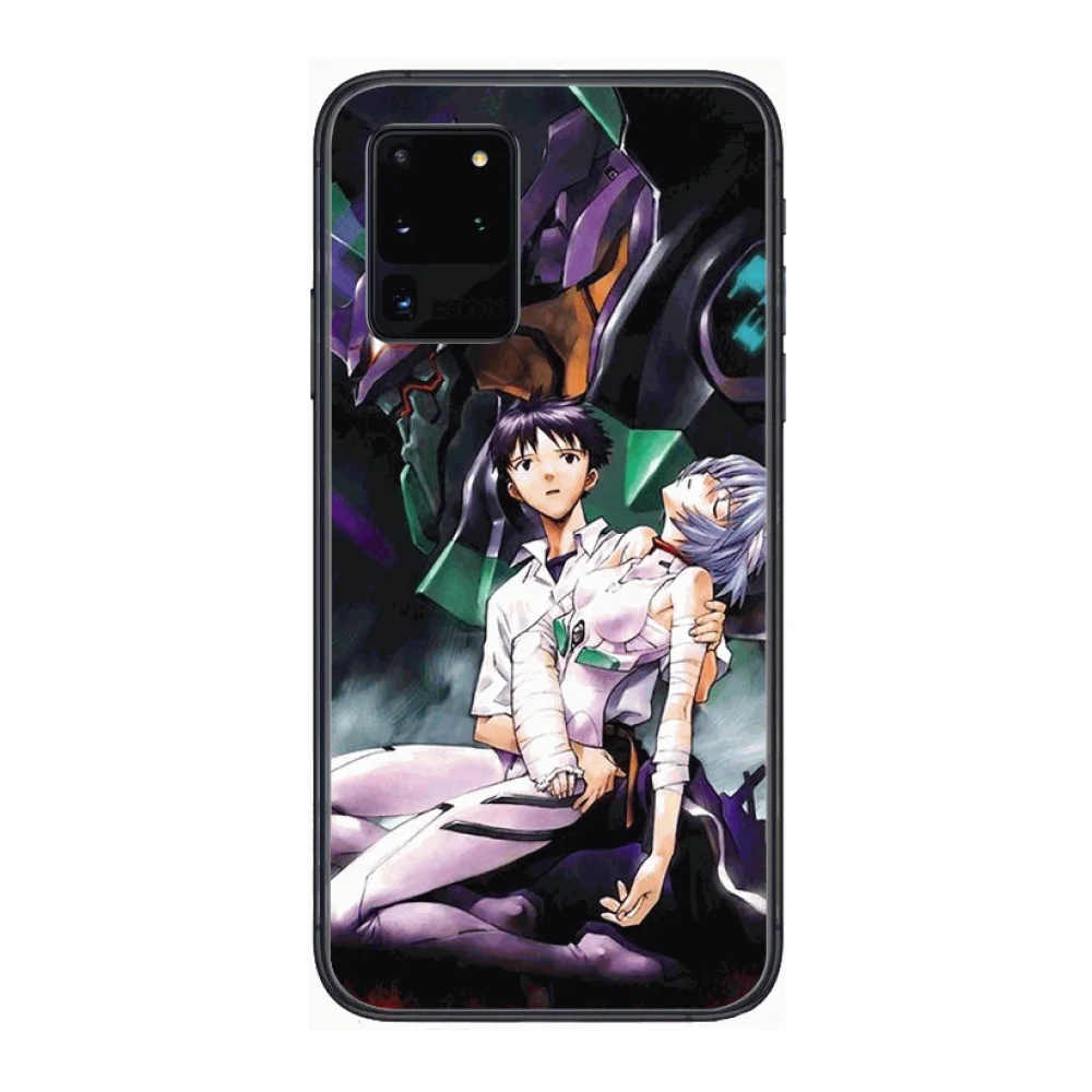 

Genesis Evangelion Anime Style Phone cover hull For SamSung Galaxy S 6 7 8 9 10 20 Plus Edge E 5G Lite Ultra black soft bumper