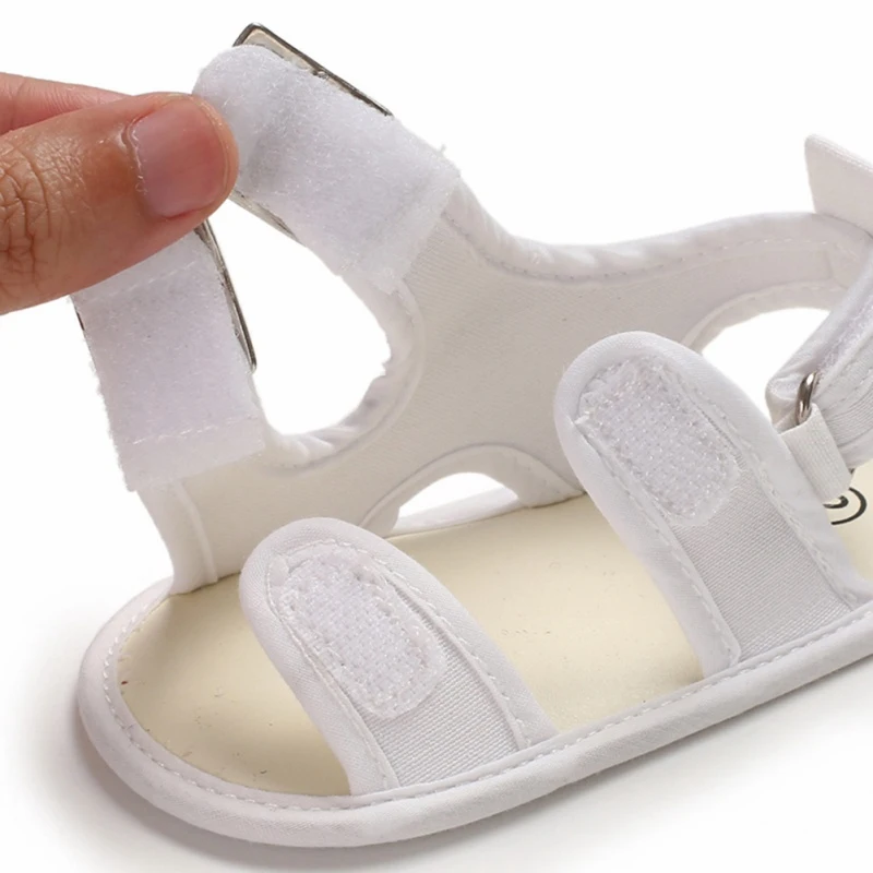 

2019 New Baby Shoes Solid Baby Sandals Summer Boys Fashion Sandals Anti-Slip Sneakers Infant Shoes 0-18 Month