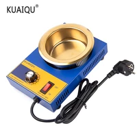 kuaiqu 220v 300w solder pot tin melting furnace adjustable thermoregulation soldering desoldering bath 200%e2%84%83 480 %e2%84%83 375080100mm