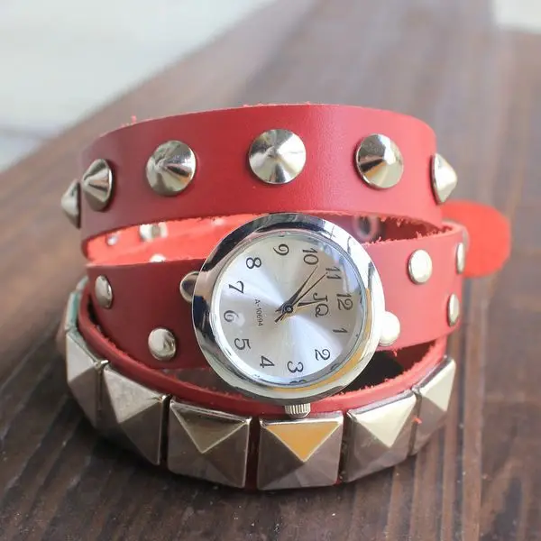 Часы наручные женские кварцевые с кожаным ремешком люксовые брендовые модные в