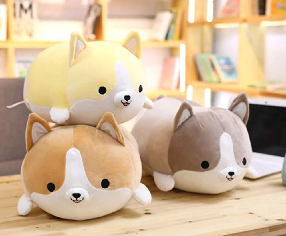 

Kawaii Anime Shiba Inu Plush Stuffed Sotf Pillow Doll Cartoon Doggo Cute Shiba Soft Toy Comfortable Interesting Birthday Present