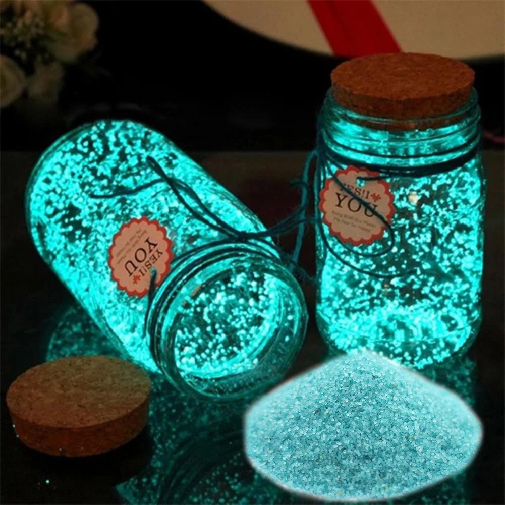 Декор для аквариума DIY Звездная Желая бутылка светящиеся песочные камни вечерние