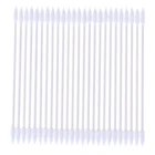 Ватные тампоны 25 шт.пакет с двойной головкой, мягкие ватные палочки, тампоны для очистки ушей, микрощетка, кисточки для здоровья, красоты