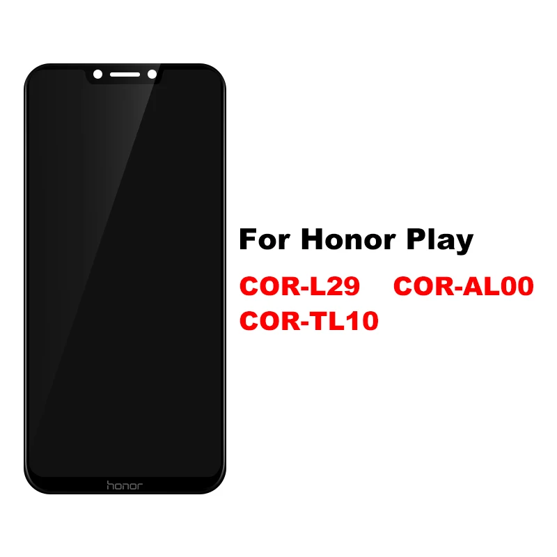ЖК дисплей 6 3 дюйма для Huawei Honor Play с дигитайзером на сенсорном экране цифровым