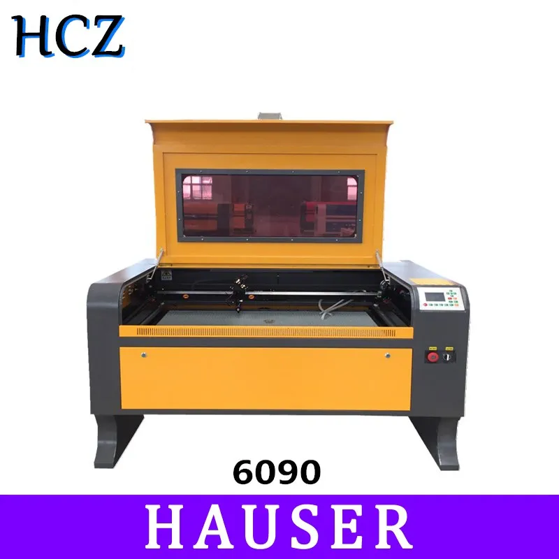 Бесплатная доставка лазерный гравировальный станок HCZ co2 6090 100 Вт ruida 6442s 110 В/220 В