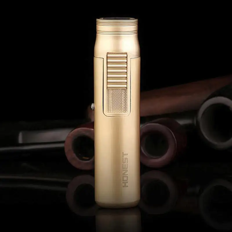 Мини Портативная Газовая зажигалка ветрозащитная распылитель металлический