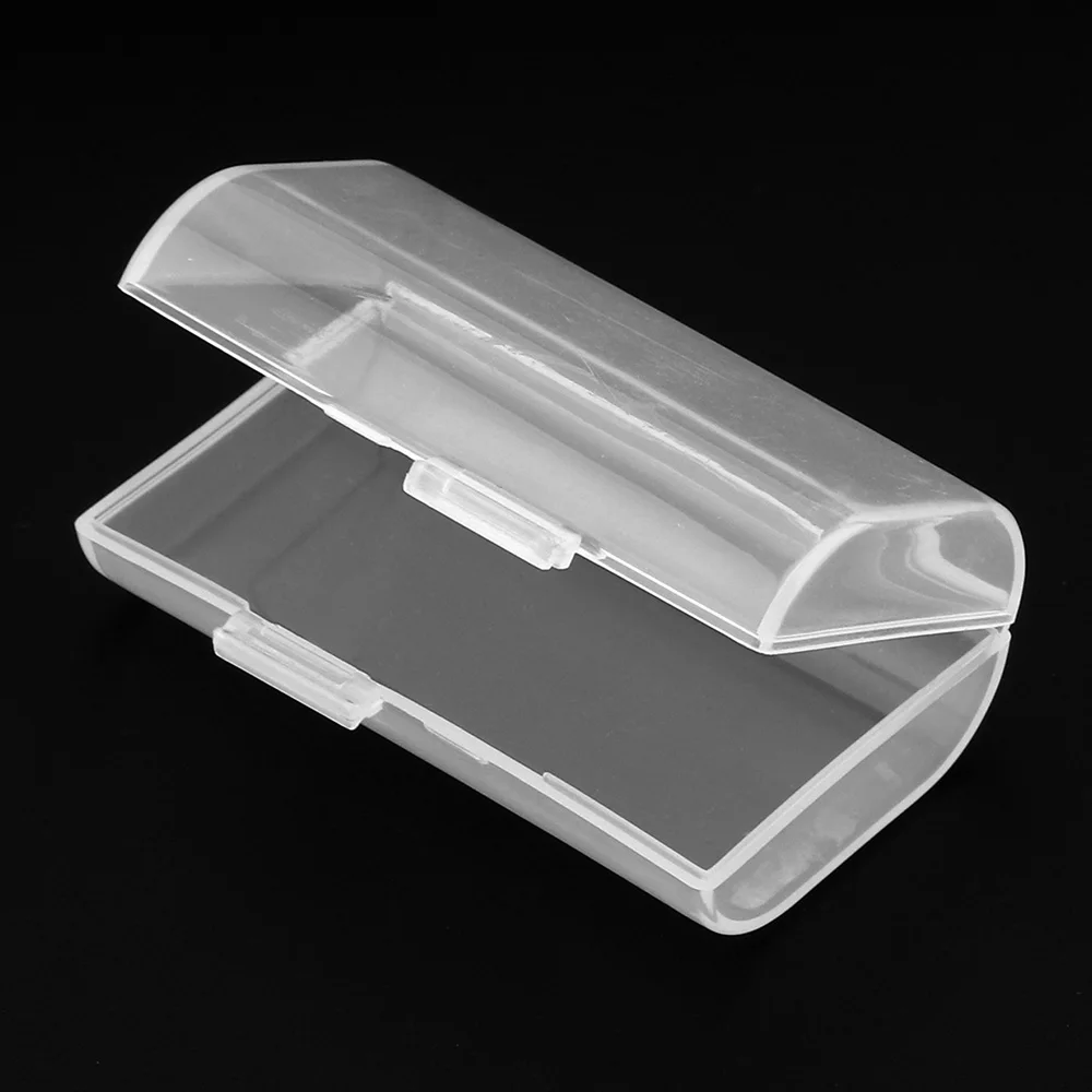 Универсальный прозрачный жесткий пластмассовый футляр для аккумулятора 1 шт.