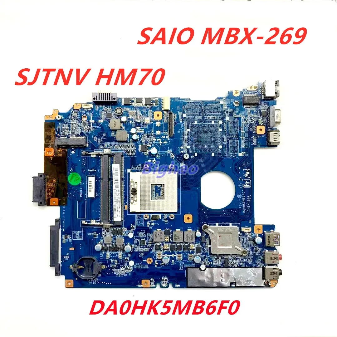 

FOR SONY VAIO MBX-269 SVE15 SVE151 Mainboard A1892857A A1883850A DA0HK5MB6F0 With SJTNV HM70 Laptop motherboard DDR3