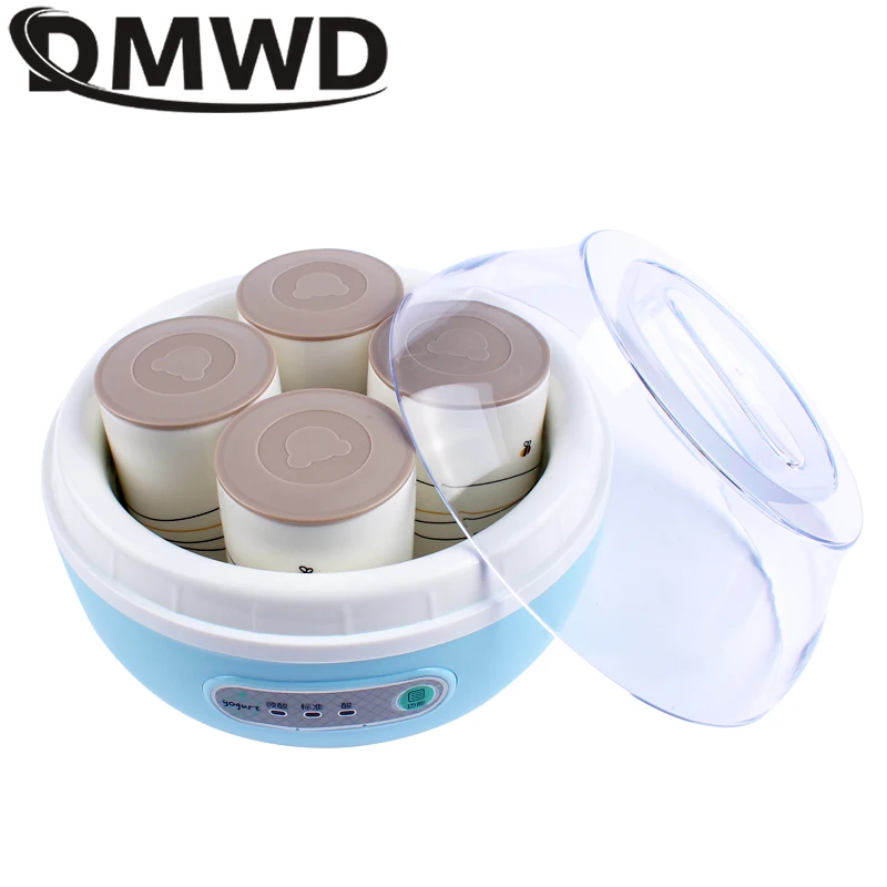 Многофункциональная Йогуртница DMWD бытовая миниатюрная Автоматическая машинка