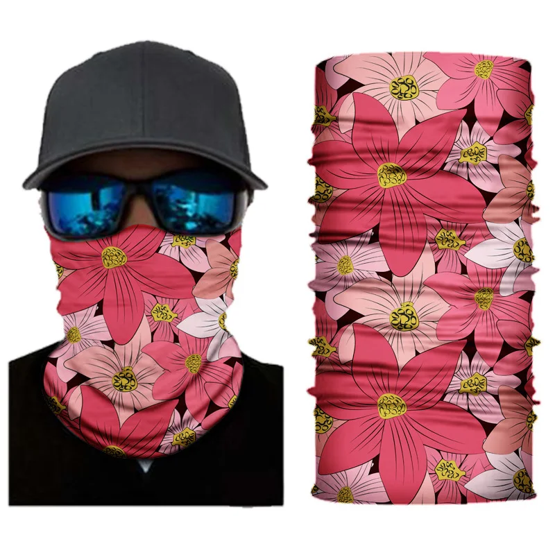 

Unisex Outdoor Sport Sunscreen Scarf Headwear Bandanas Motorcycle Turban Hairband Magic Seamless Scarves Skiing Cycling Headband