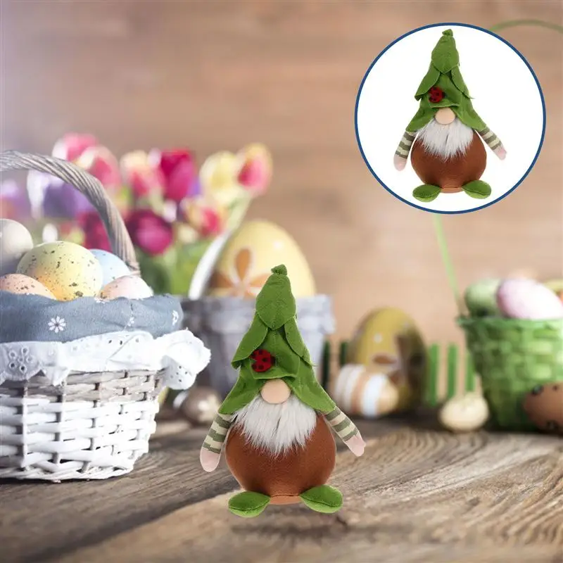 

1Pc Creative Pretty Adorable Gnome Doll Decor Gnome Doll Ornaments for Party Gift Easter