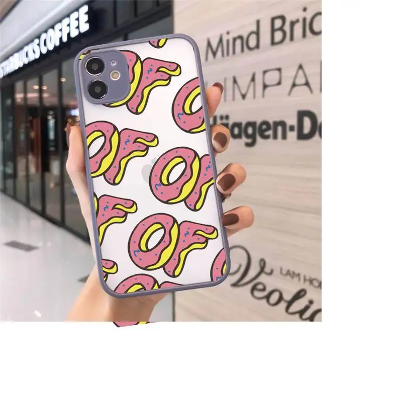 

Tyler Creator golf Phone Cases Matte transparent For Gray iPhone 12 Mini 11 Pro XR XS Max 7 8 Plus X Back Cover