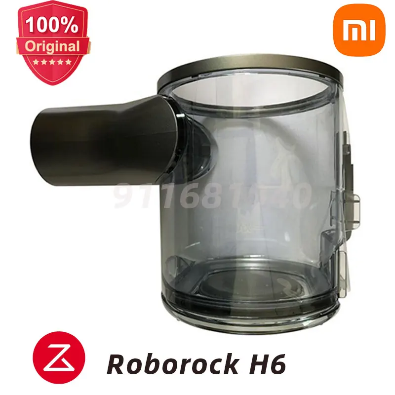 

Original Roborock H6 Handheld Wireless Vacuum Cleaner Replacement Spare Parts Mace Dust Cup Dust Tube Accessories