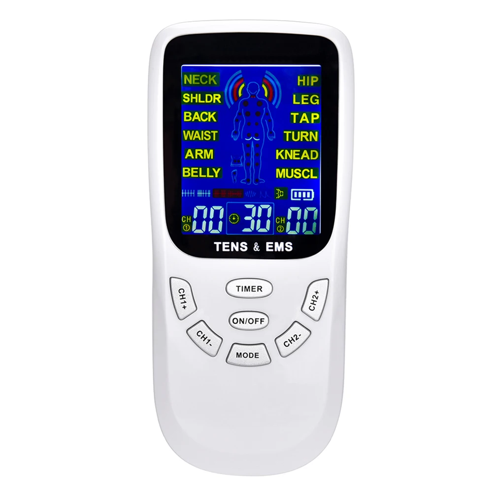 4 Electrode 15 Modes Tens Acupuncture Electric Therapy Massageador Machine Pulse Body Slimmming Sculptor Massager Pain Relief |