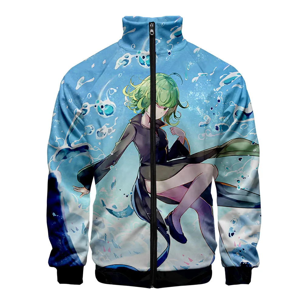 

2020 3D One Punch Man Cosplay Printed Zipper Jacket Men/Women Long Sleeve Jacket Casual Streetwear Clothes