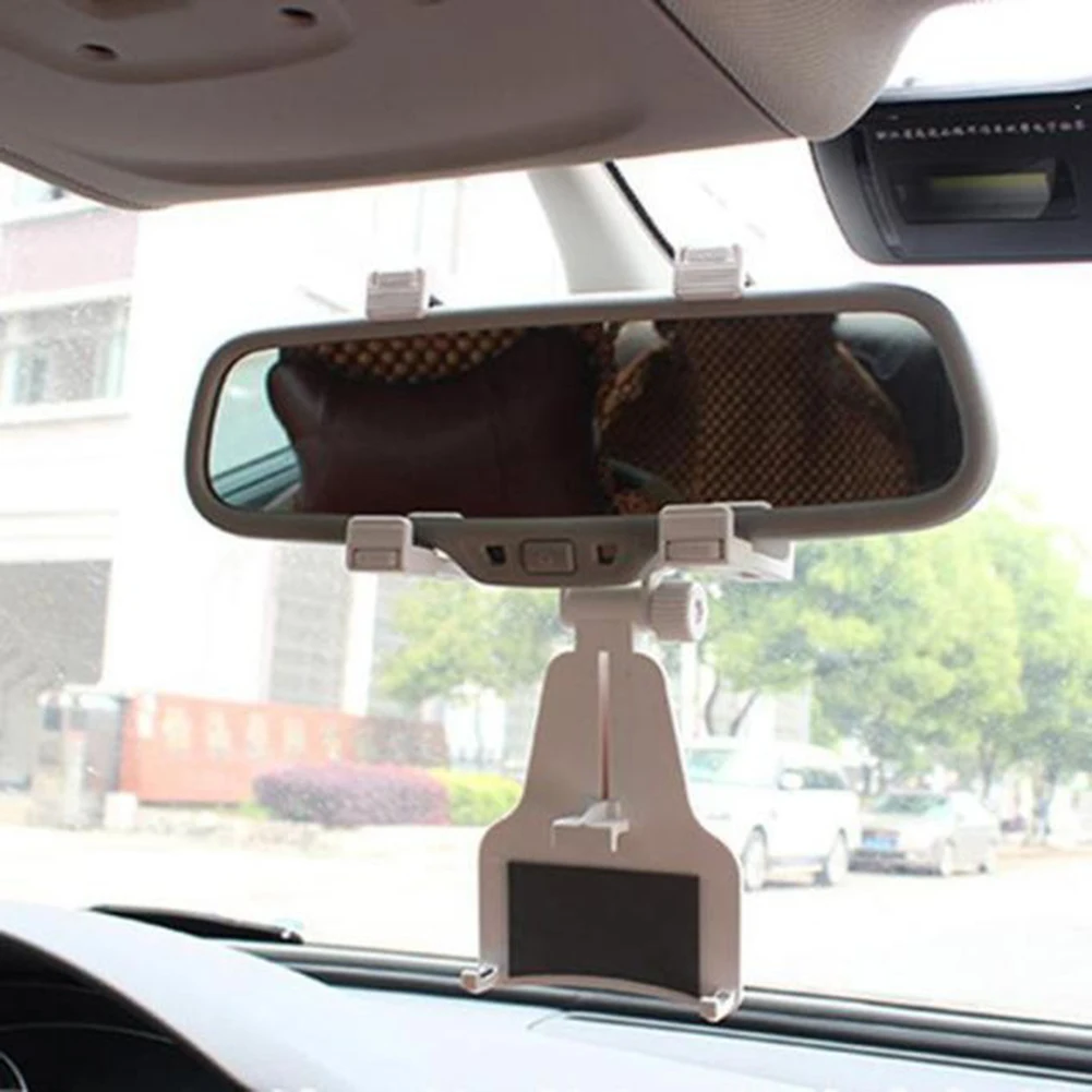 Автомобильное зеркало заднего вида для смартфона зажим GPS Кронштейн Держатель