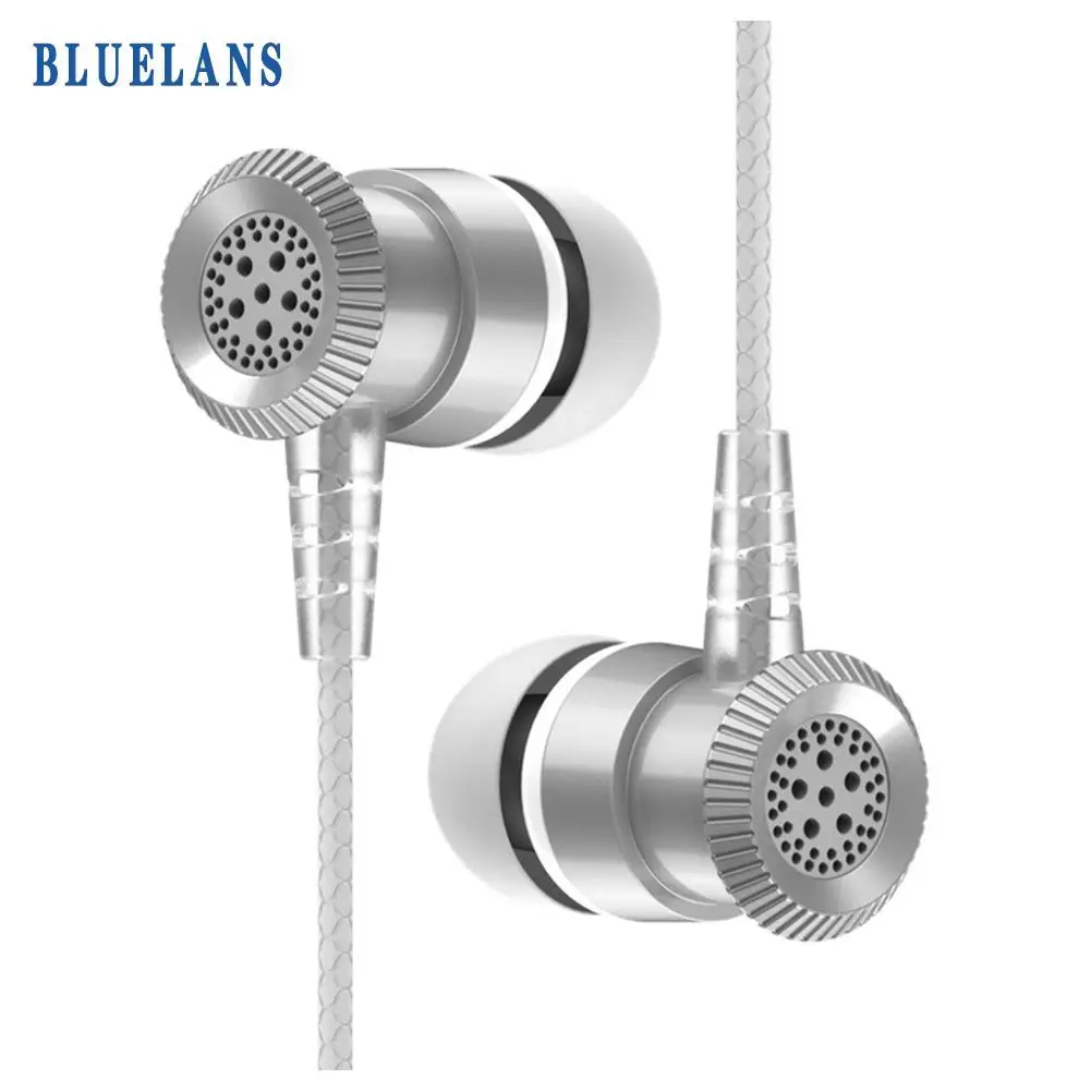

Strong Bass Wired Earphones 3.5mm Sports headset In ear 3D Stereo Silicone Earbuds With Mic For For Xiaomi Redmi Huawei Phone