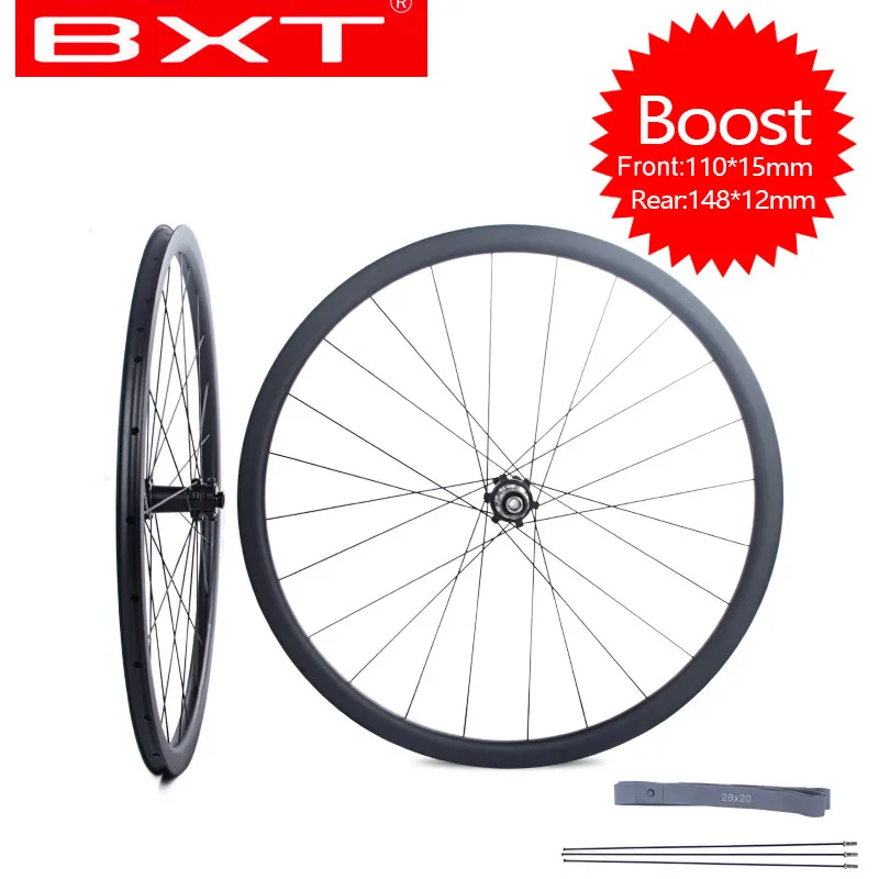29 &quotMTB Boost колеса передние 110*15 мм задние 148*12 CNC алюминиевый сплав обод велосипеда