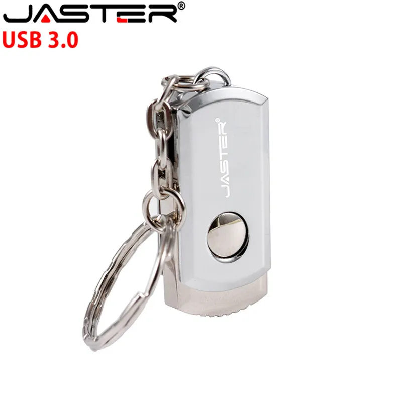 JASTER USB 3,0 высокоскоростной USB флеш-накопитель брелок ручка-накопитель 16 Гб USB флешка Флешка 32 Гб 64 Гб вращающаяся карта памяти флешка