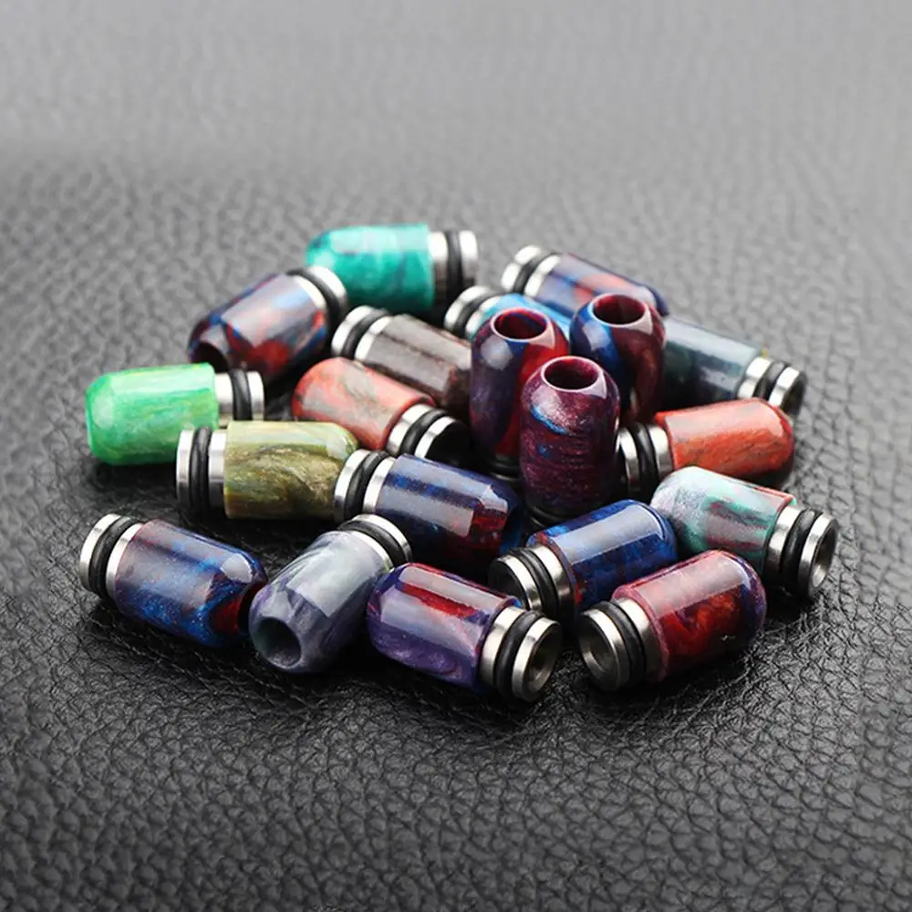 

Volcanee Resin Drip Tip 510 Wide Bore For V8 Baby RDA RTA Atomizer Electronic Cigarette Accessories Mouthpiece