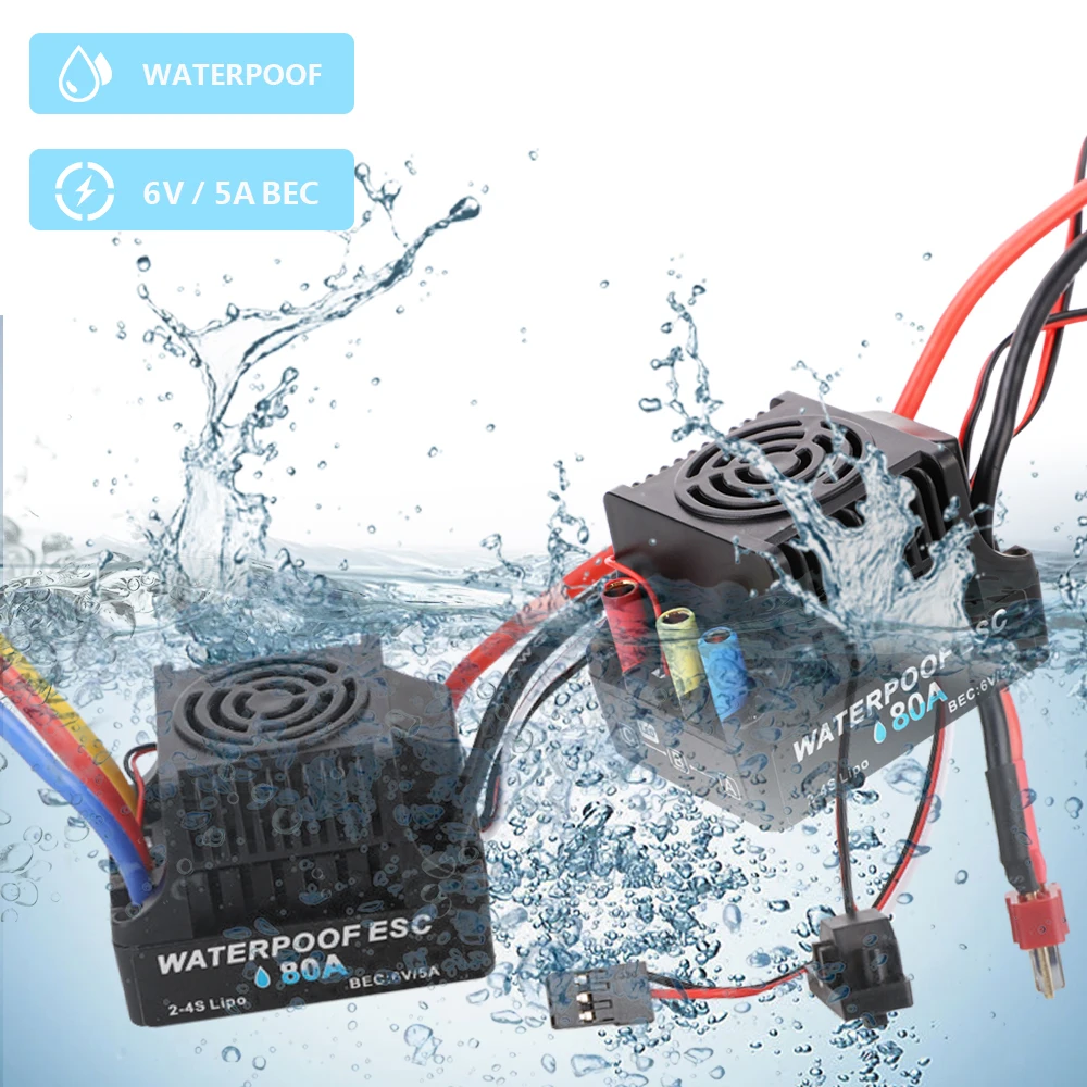 Регулятор скорости водонепроницаемый Платиновый 60 А 80 пыленепроницаемый для