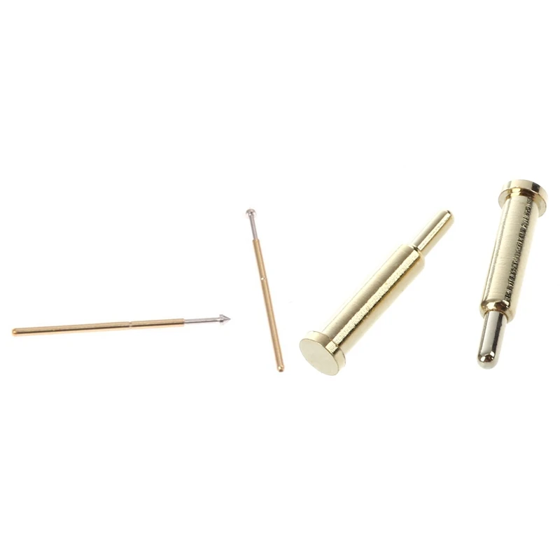 20X Spring Test Probe Pogo Pin P50 E2 Dia 0.68Mm Length 16Mm 75G Gold &amp 10 Pcs Spherical Tipped Loaded Probes | Инструменты