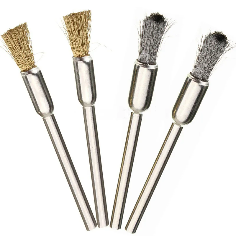 

36PC Stainless Steel Wire Brush Set Tool Rotary Die Grinder Removal Wheel Tool