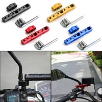 motorcycle handlebar mirror extender mounting bracket universal fit for honda for multi function modified lighting stent