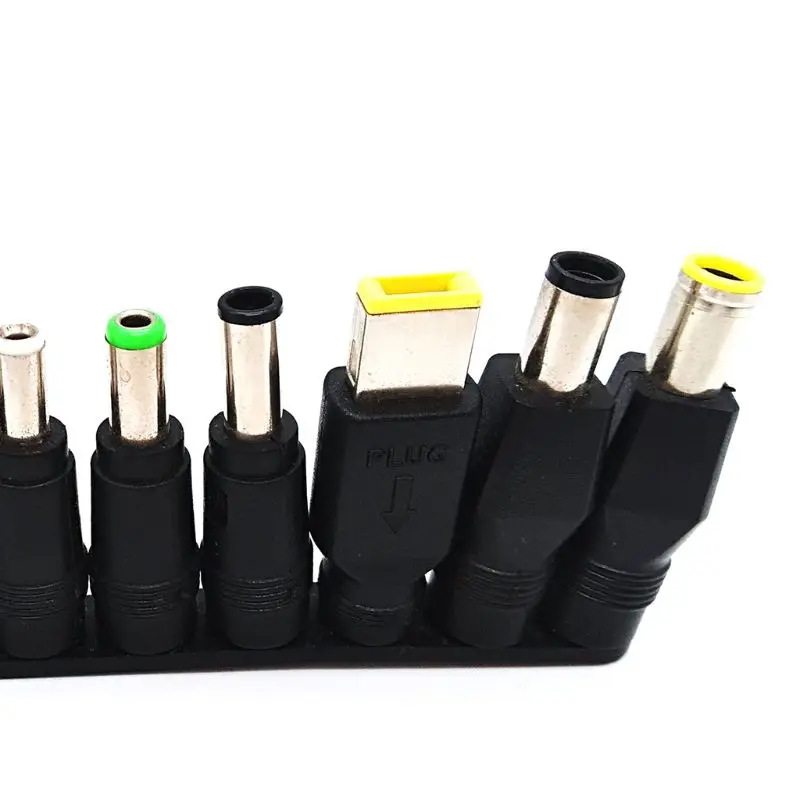 

1set Universal Laptop DC Power Supply Adapter Connector Plug AC DC Jack Charger Laptop Power Adapter Conversion plug