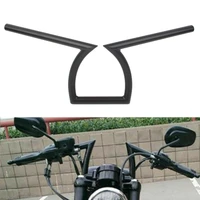 78 black m motorbike handlebars z bar drag bars for harley honda yamaha suzuki universal